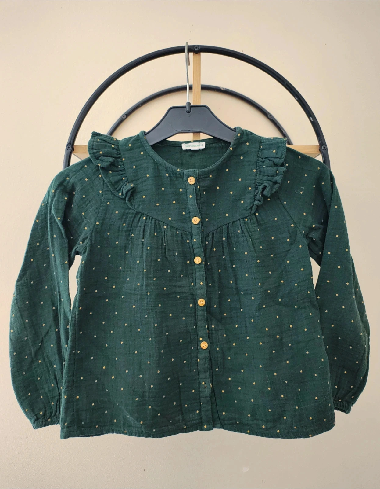 7 ans blouse chemise Vertbaudet